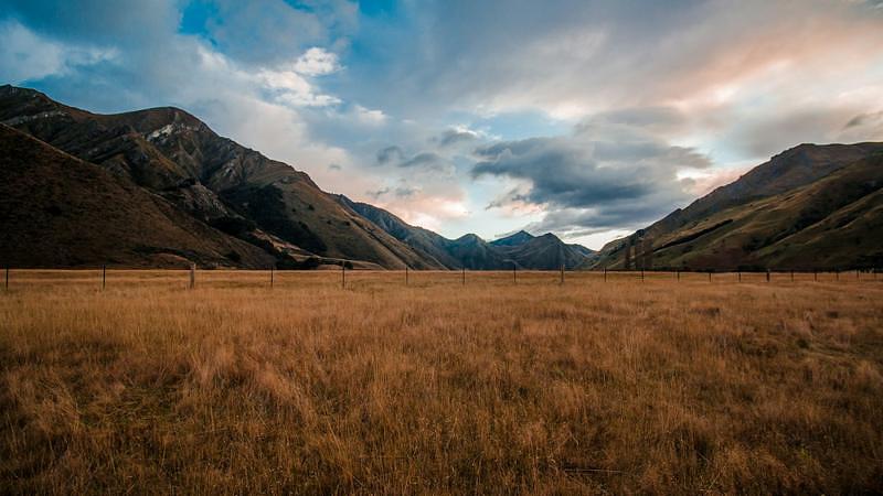 Ridge line in October
