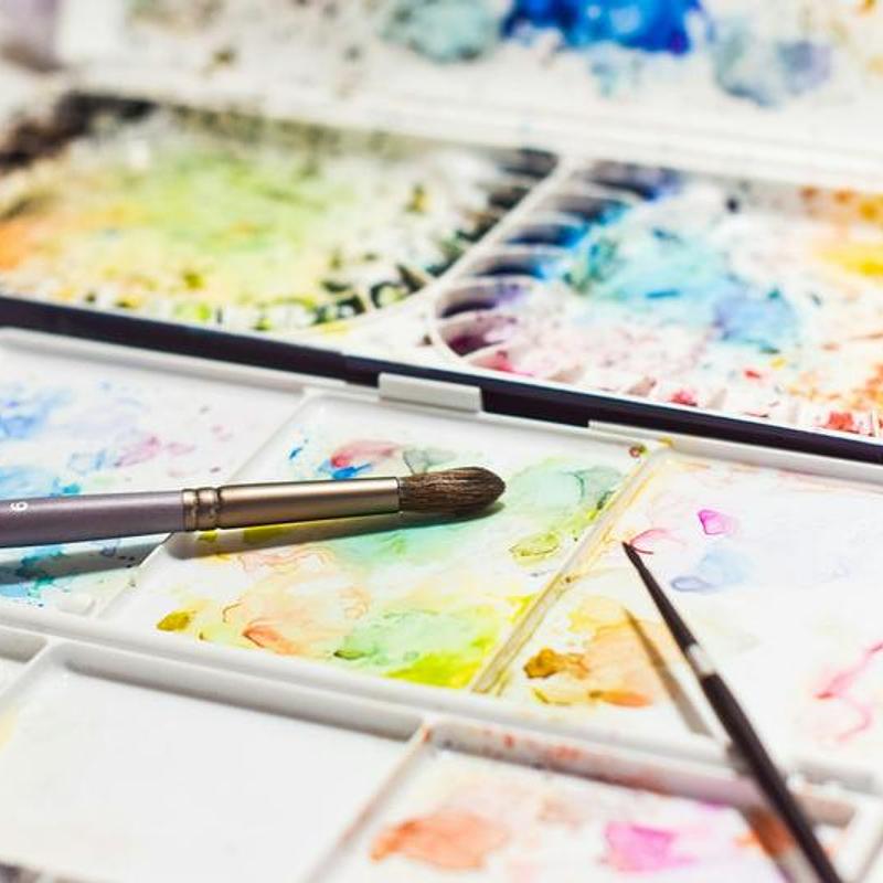 Mixing greens, a painter's notes