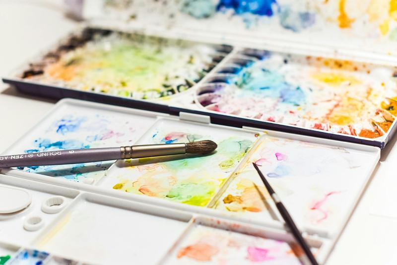 Mixing greens, a painter's notes