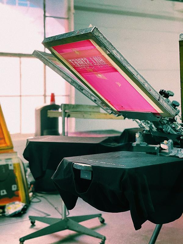Things in my fridge, risograph print