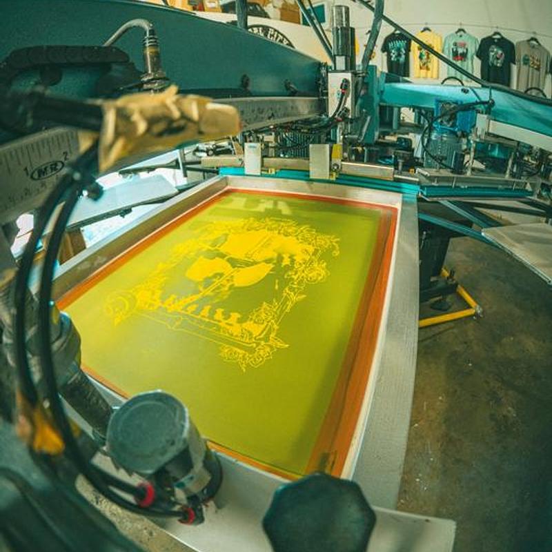 Botanical garden, screenprint edition