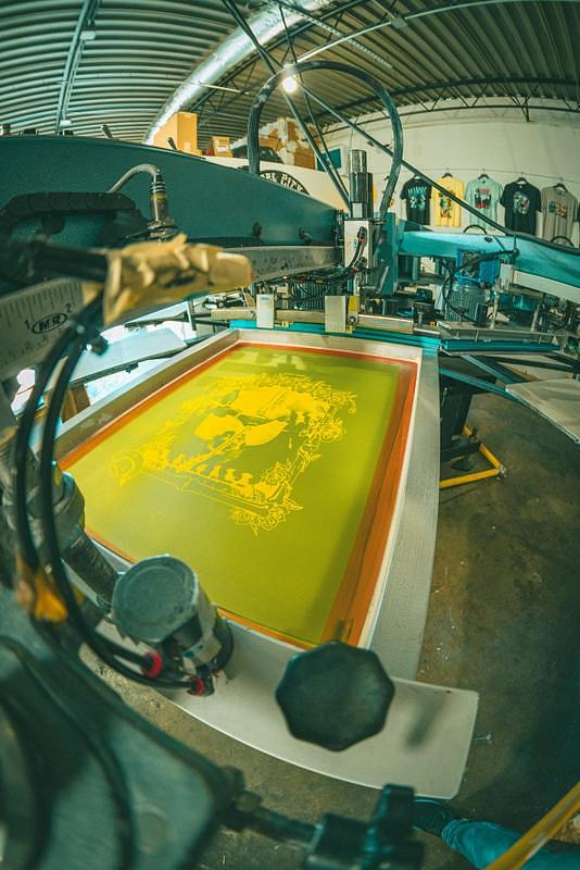 Botanical garden, screenprint edition