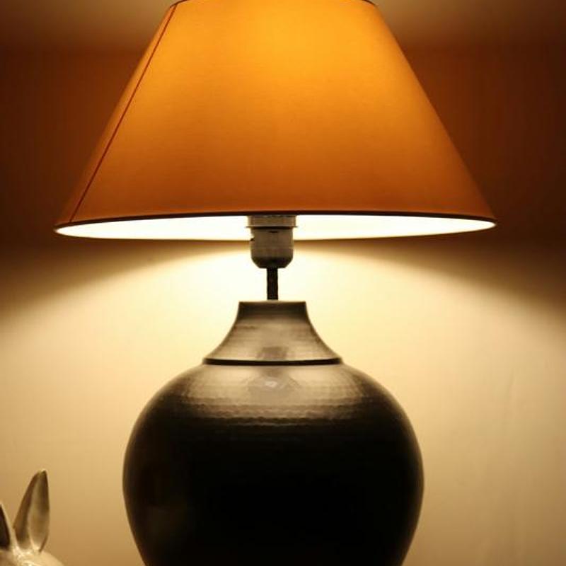 Spun aluminium reading light