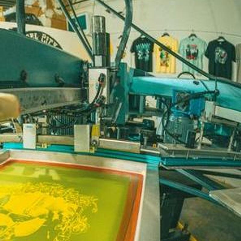 Botanical garden, screenprint edition, photograph 3