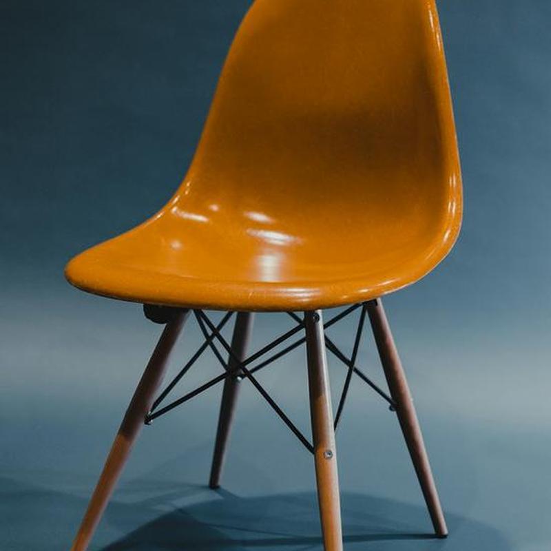 Ladderback chair, cherry