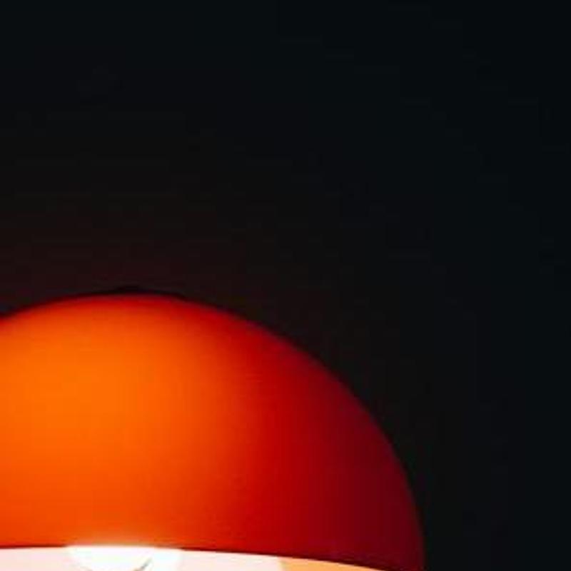Oxidised steel reading light, photograph 5