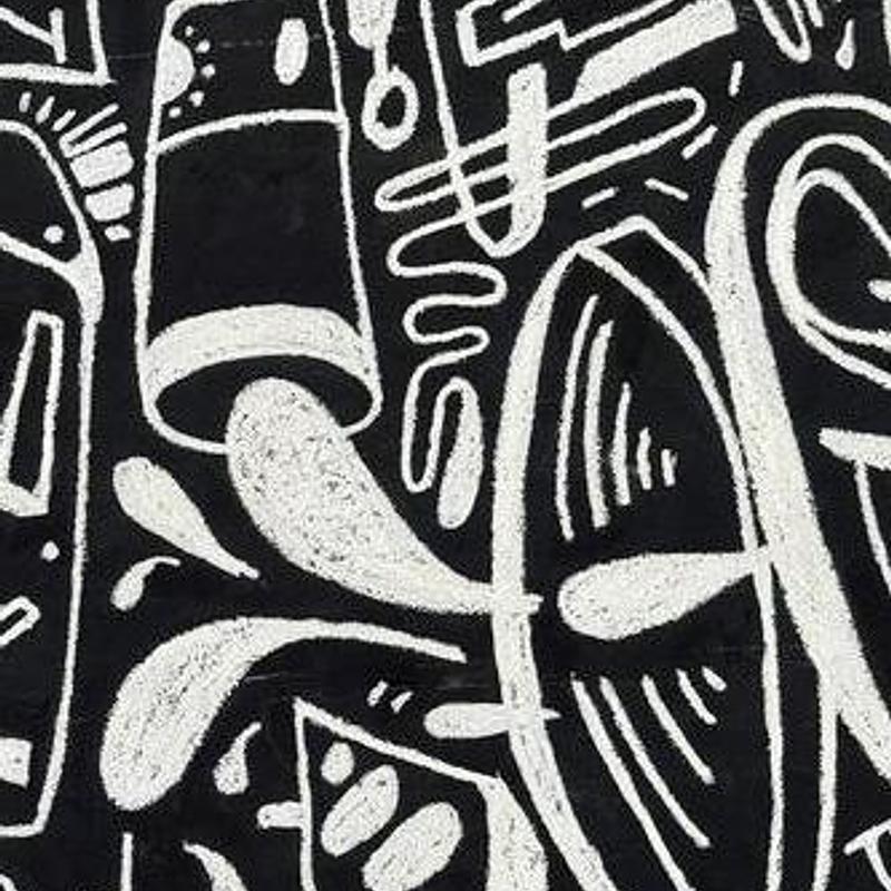 Oyster boats, linocut, photograph 5
