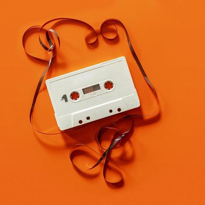 Last session at the front room, cassette, photograph 2