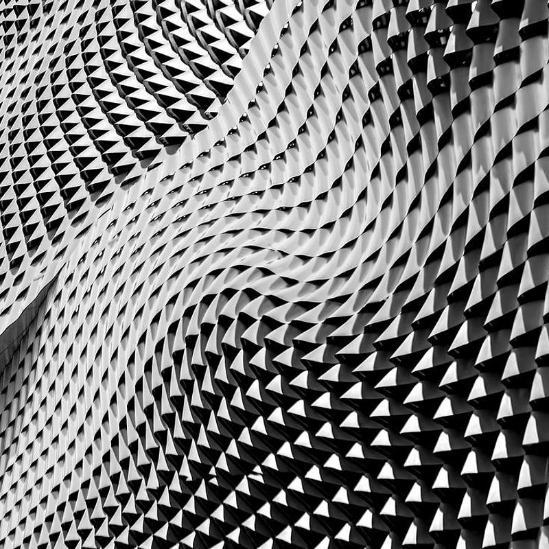 Plotter drawing, Contour no. 19, photograph 2